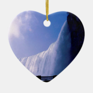 Waterfall Niagara Falls Ceramic Tree Decoration