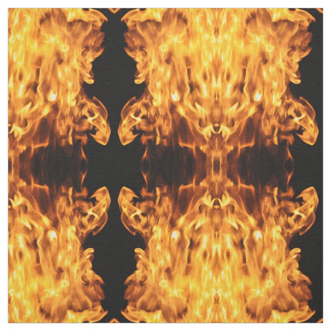Waterfall of Flame  Fabric (Swatch)