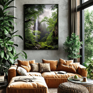 Waterfall of the Wild Soul Poster