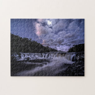 Waterfall Of Venâncios Jigsaw Puzzle