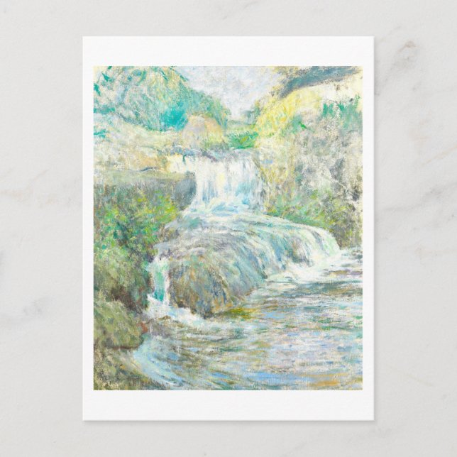 Waterfall Painting Postcard (Front)