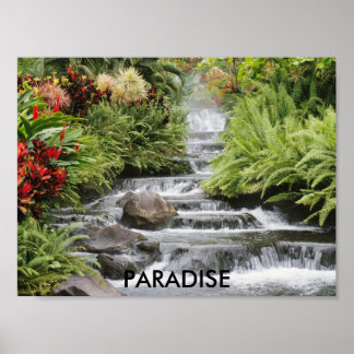 Waterfall, PARADISE Poster