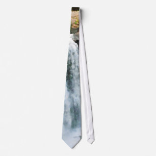 Waterfall Paterson NJ Tie