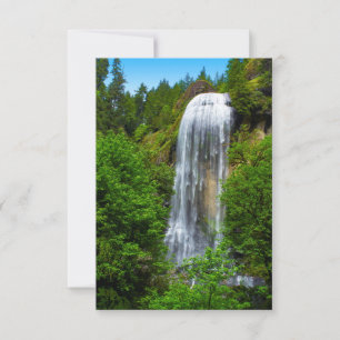 Waterfall Personalised Greeting Card