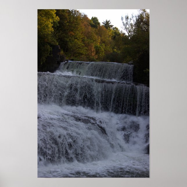 Waterfall Photo Poster (Front)