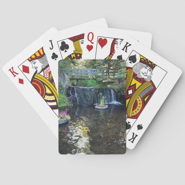 Waterfall Playing Cards (Back)