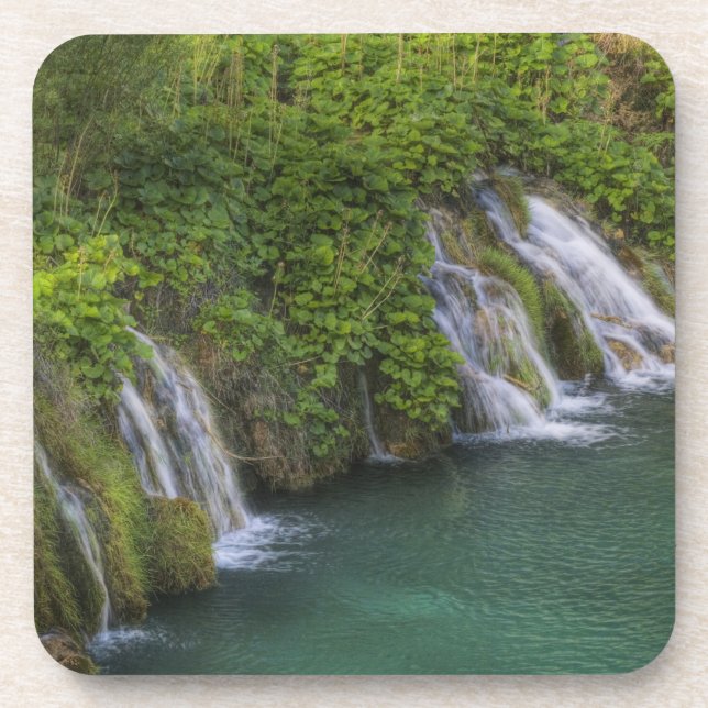 Waterfall, Plitvice Lakes National Park and Coaster (Front)