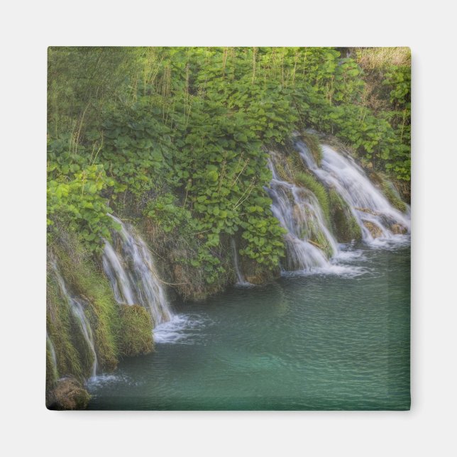 Waterfall, Plitvice Lakes National Park and Magnet (Front)