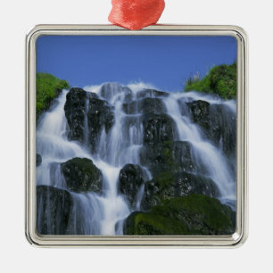 Waterfall, Portree, Isle of Skye, Highlands, Metal Tree Decoration