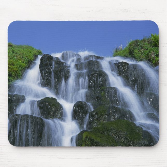 Waterfall, Portree, Isle of Skye, Highlands, Mouse Pad (Front)
