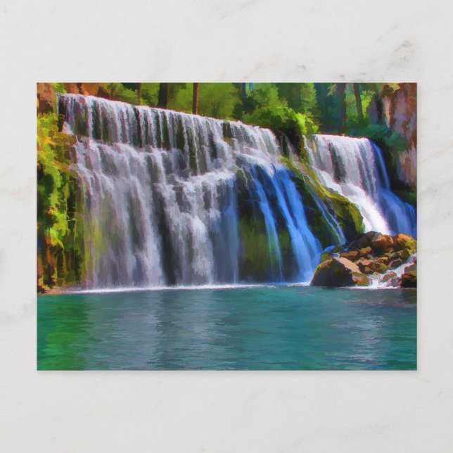 WATERFALL POSTCARD (Front)