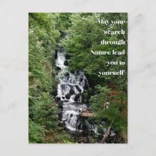 Waterfall postcard