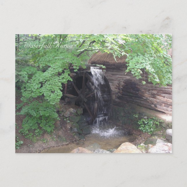 Waterfall Postcard (Front)