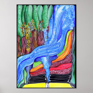 Waterfall Poster