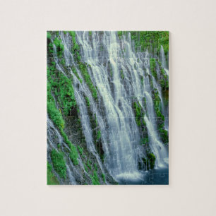 Waterfall scenic, California Jigsaw Puzzle