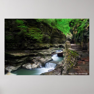Waterfall Scenic Print