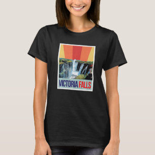 Waterfall Souvenir Africa Victoria Falls Zimbabwe T-Shirt