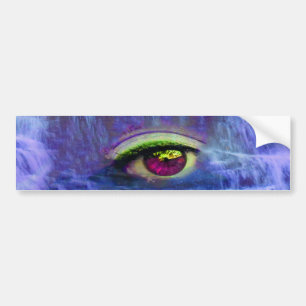 Waterfall Tears Bumper Sticker
