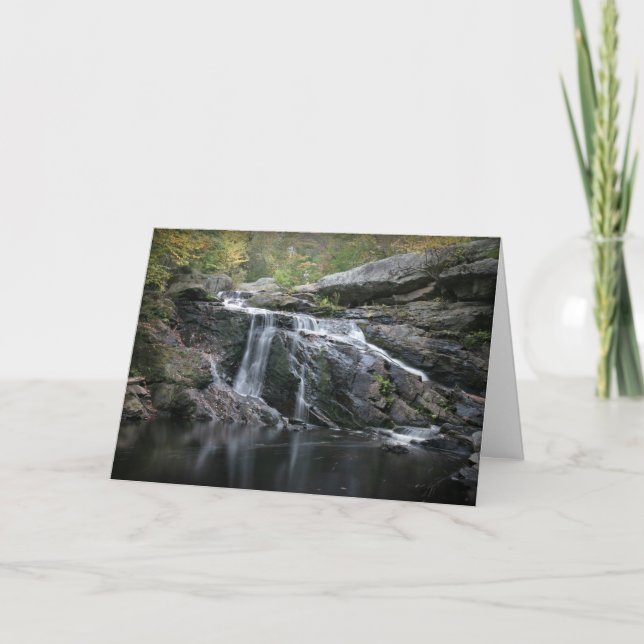 Waterfall thank you card (Front)