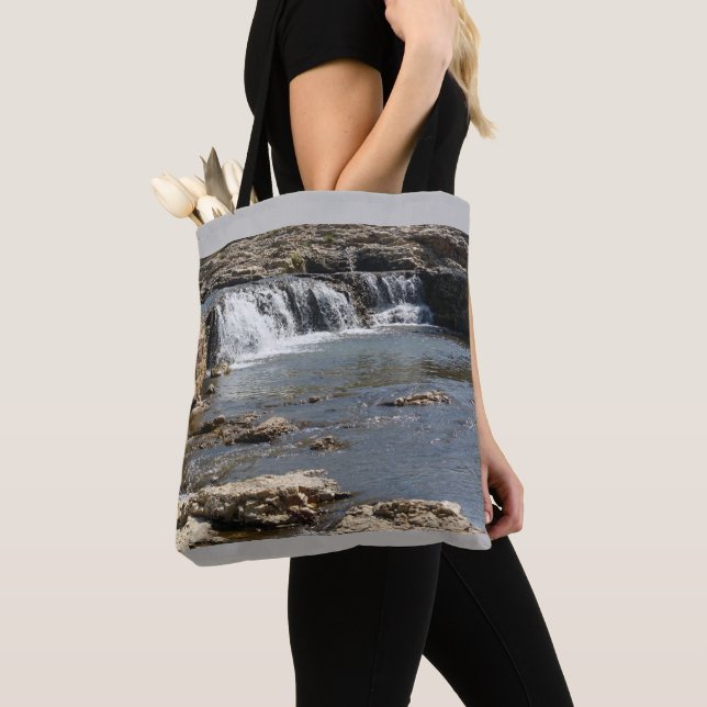 Waterfall Tote Bag (Close Up)