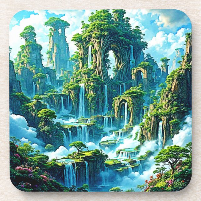Waterfall Tree Kingdom Dream Coaster (Front)