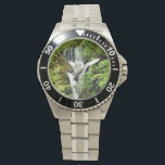 WATERFALL    WATCH<br><div class="desc">A photographic design of a beautiful waterfall in Wales UK.</div>