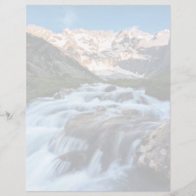 Waterfalls | Aviolo Lake, Italy (Front)