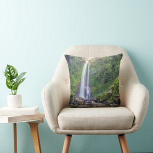 Waterfalls   Bali, Indonesia Cushion