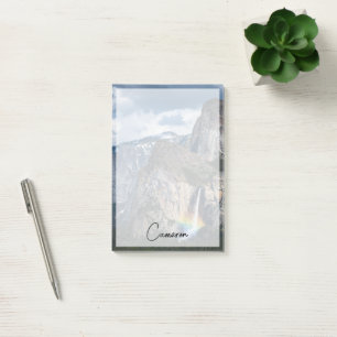 Waterfalls   Bridal Veil Falls Yosemite California Post-it Notes