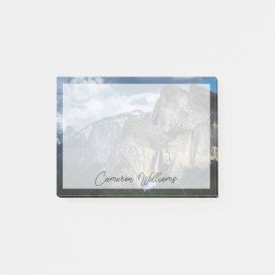 Waterfalls Bridal Veil Falls Yosemite California Post-it Notes