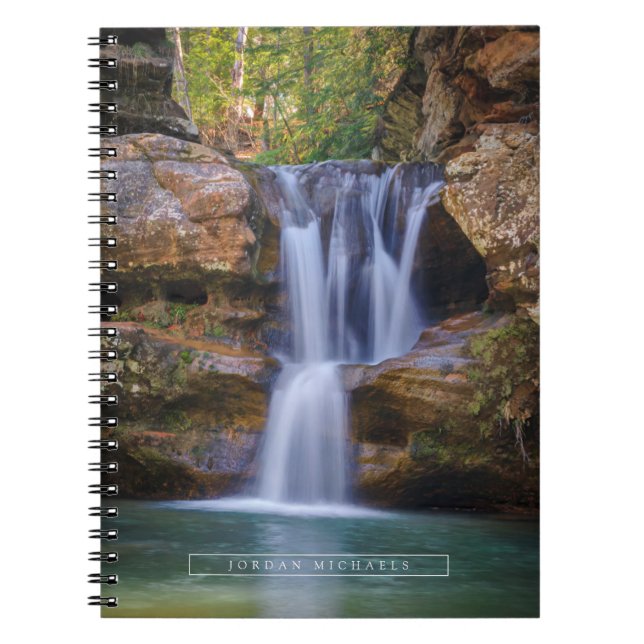 Waterfalls | Cedar Falls, Ohio Notebook (Front)