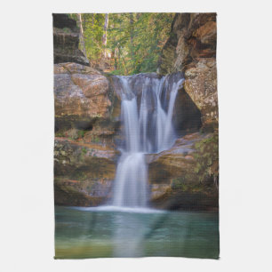 Waterfalls Cedar Falls, Ohio Tea Towel