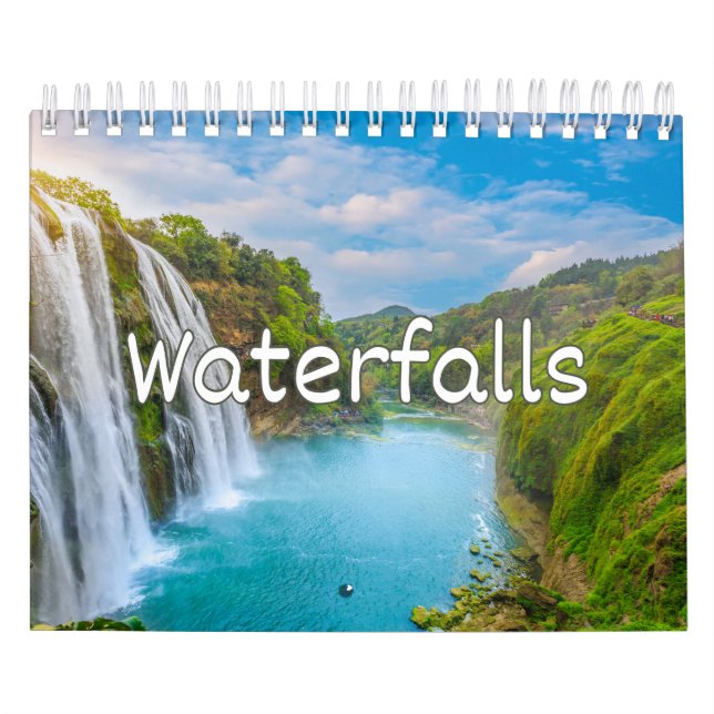 Waterfalls Collection Wall Calendar (Cover)