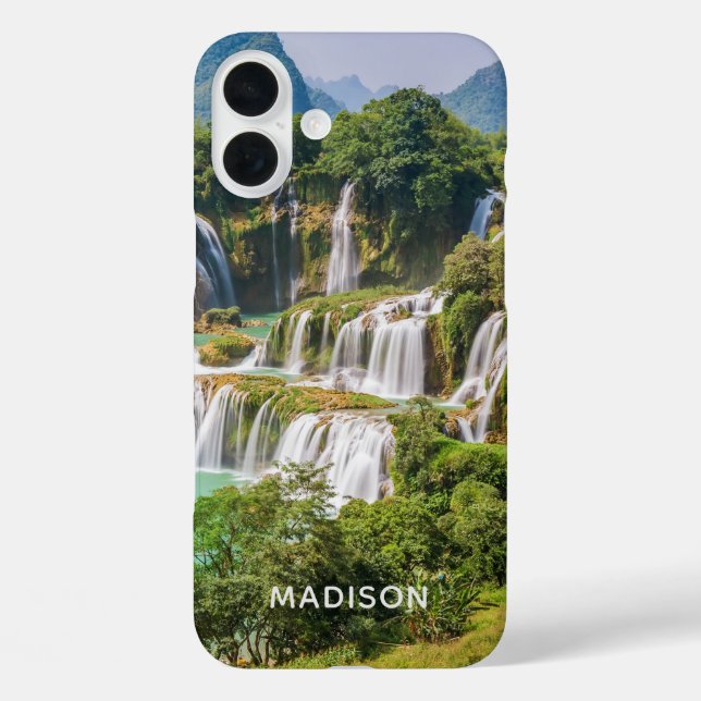 Waterfalls custom name phone cases (Back)