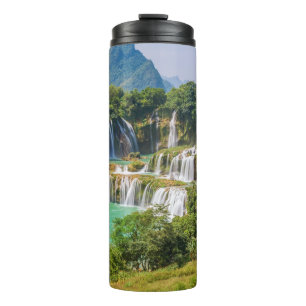 Waterfalls custom name tumbler