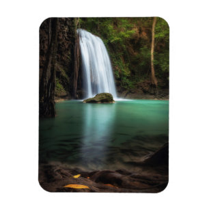 Waterfalls Erawan Waterfall, Thailand Magnet