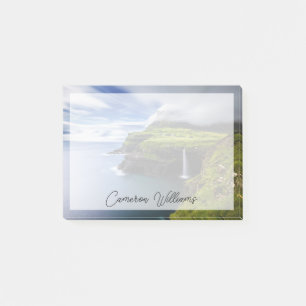 Waterfalls Faroe Islands, Denmark Post-it Notes