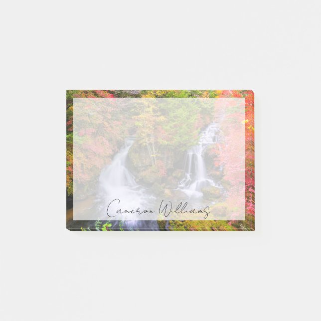 Waterfalls | Faucet Waterfalls Nikko Japan Fall Post-it Notes (Front)