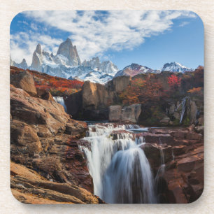 Waterfalls   Fitz Roy Mountain, Argentina Coaster