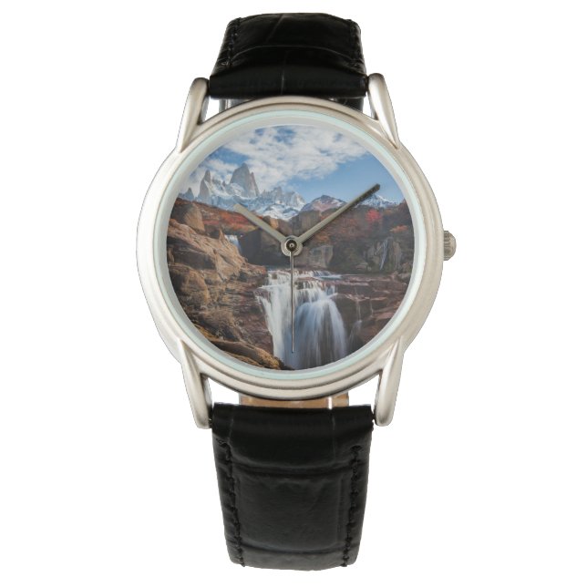 Waterfalls | Fitz Roy Mountain, Argentina Watch (Front)