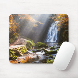 Waterfalls Gleno, Northern Ireland Mouse Pad