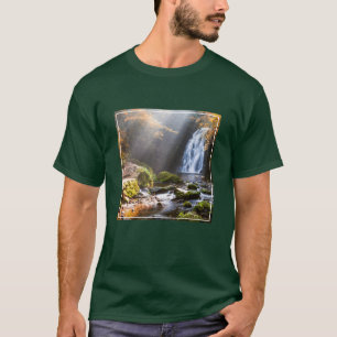 Waterfalls   Gleno, Northern Ireland T-Shirt