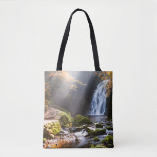 Waterfalls Gleno, Northern Ireland Tote Bag