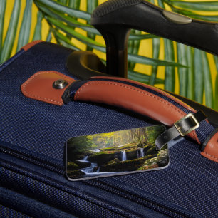 Waterfalls Great Smoky Mountain National Park Luggage Tag