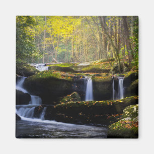 Waterfalls   Great Smoky Mountain National Park Magnet