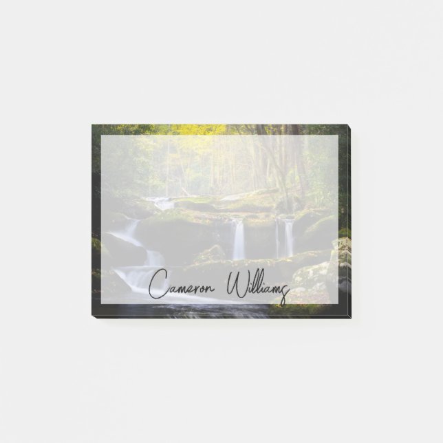 Waterfalls | Great Smoky Mountain National Park Post-it Notes (Front)