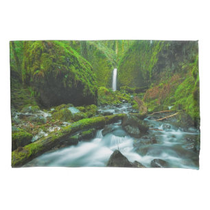 Waterfalls   Grotto Falls, Oregon Pillowcase