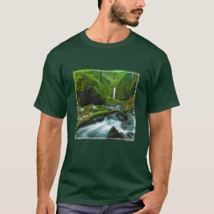 Waterfalls   Grotto Falls, Oregon T-Shirt