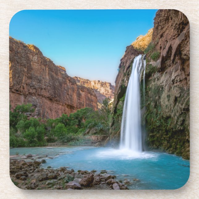 Waterfalls | Havasu Falls at Sunset Coaster (Front)