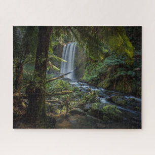 Waterfalls   Hopetoun Falls, New Zealand Jigsaw Puzzle